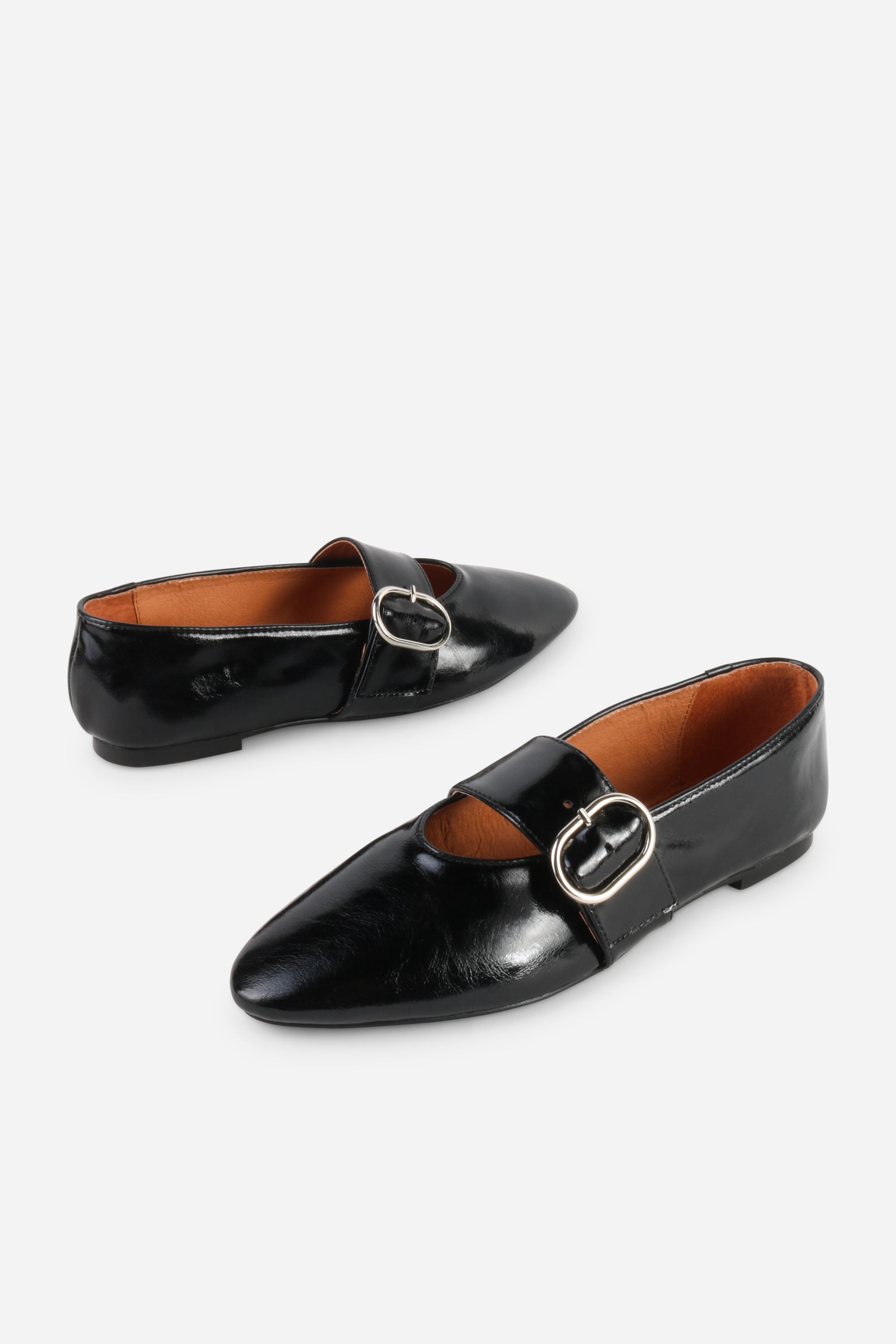 INTENTIONALLY __________. Vartan Buckle Flat Mary Jane