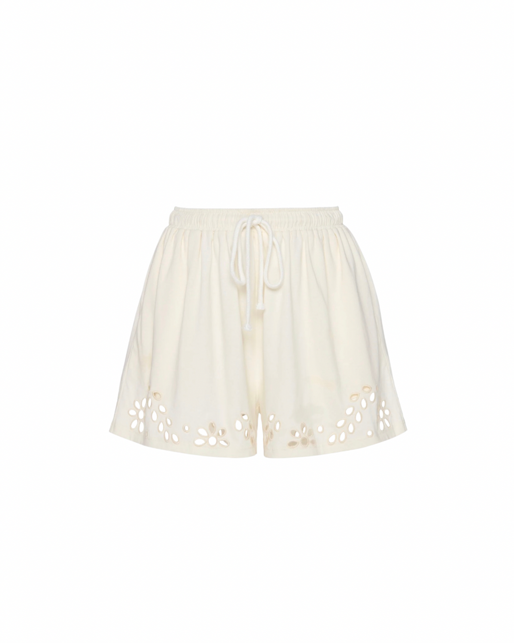 Ulla Johnson Vedi Cotton Shorts - Cowrie