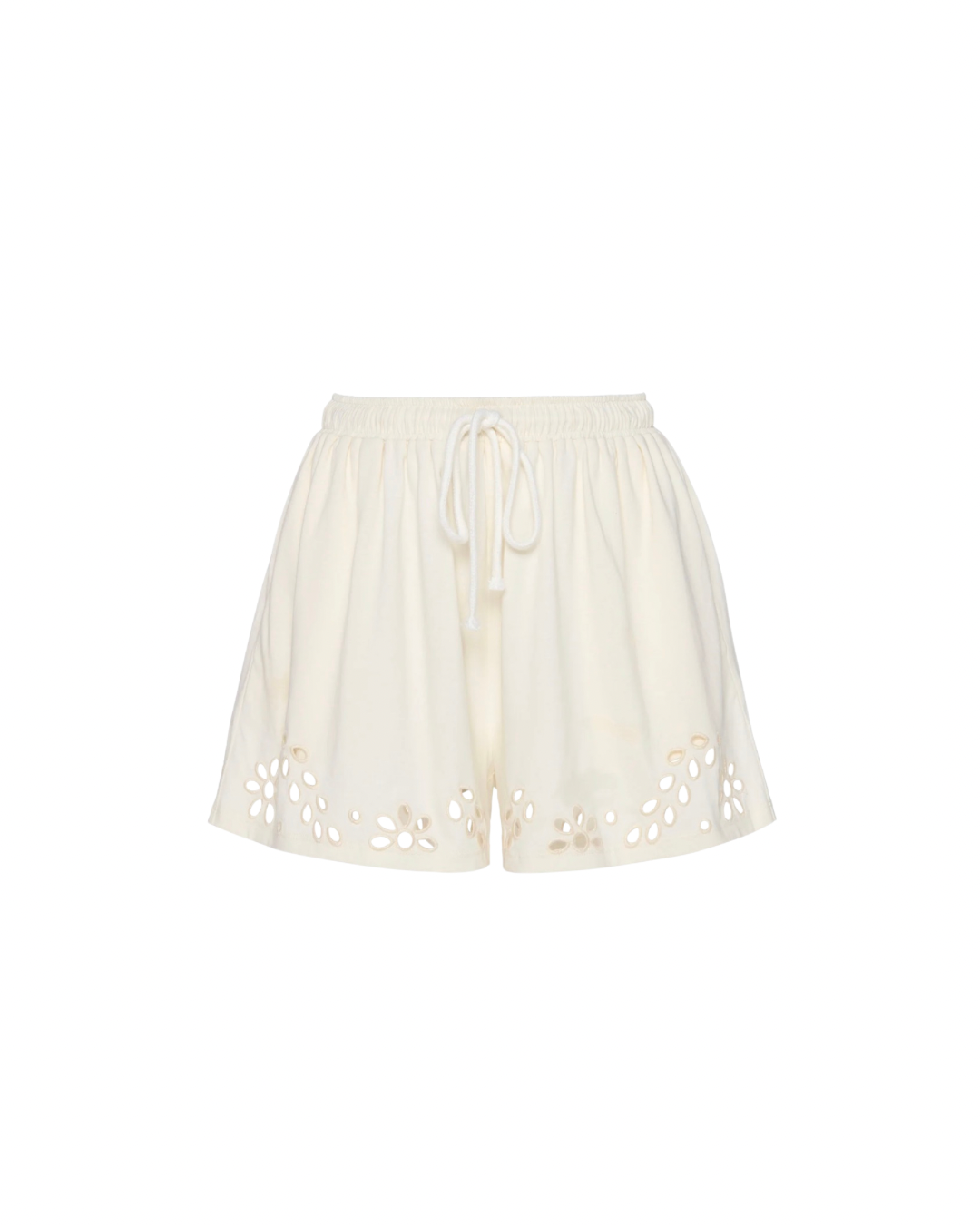 Ulla Johnson Vedi Cotton Shorts - Cowrie