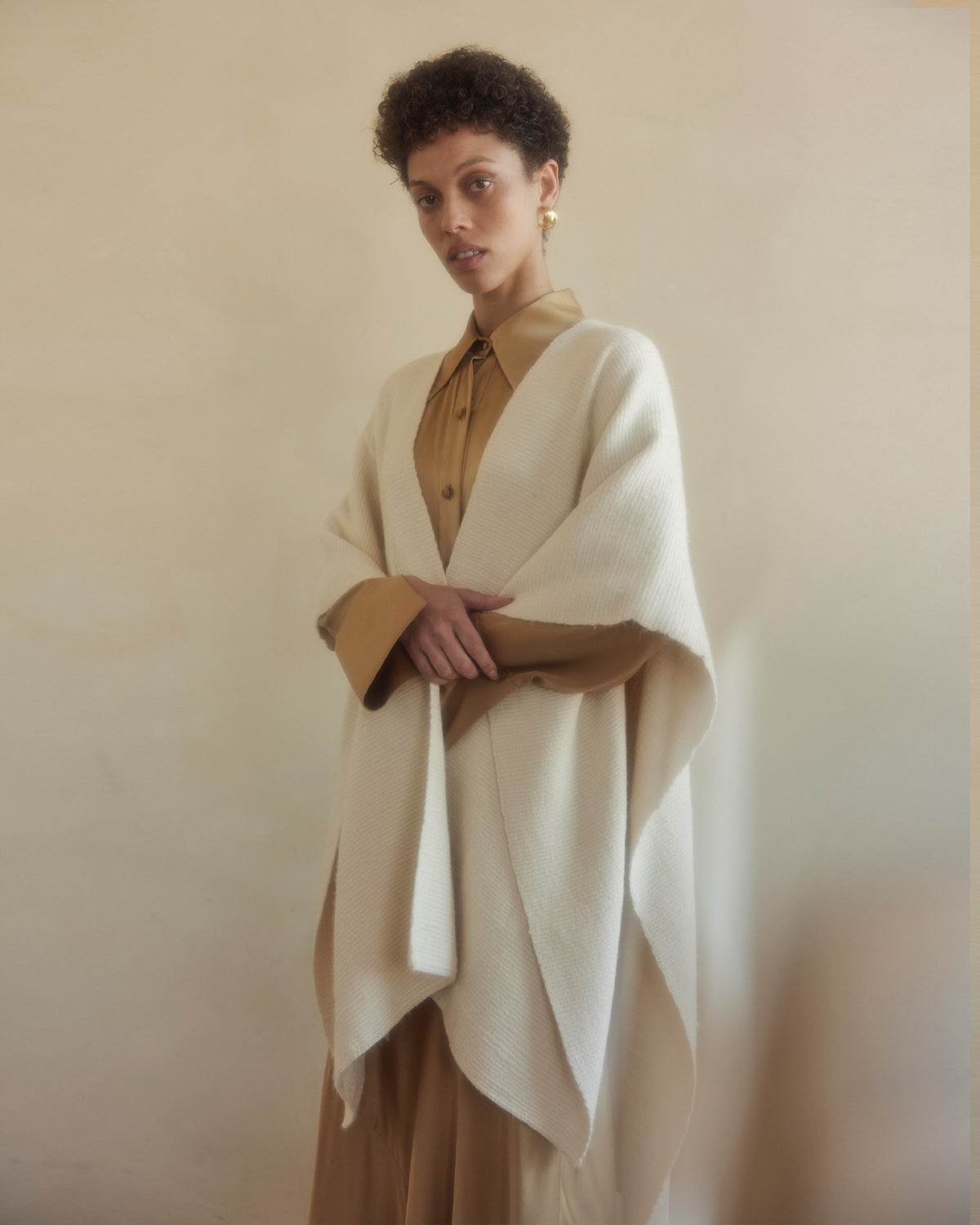 VOZ Solid Alpaca Duster