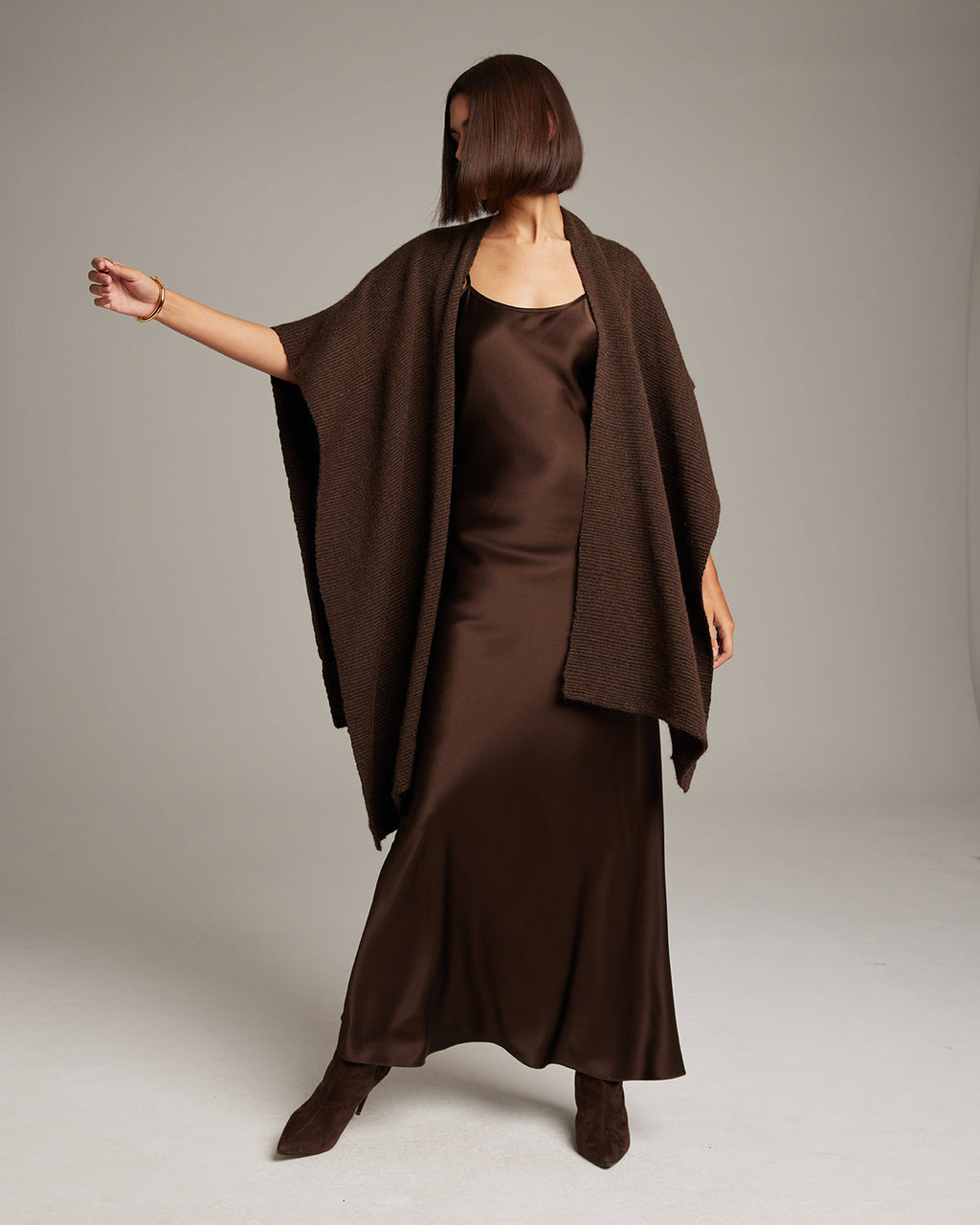 VOZ Solid Alpaca Duster
