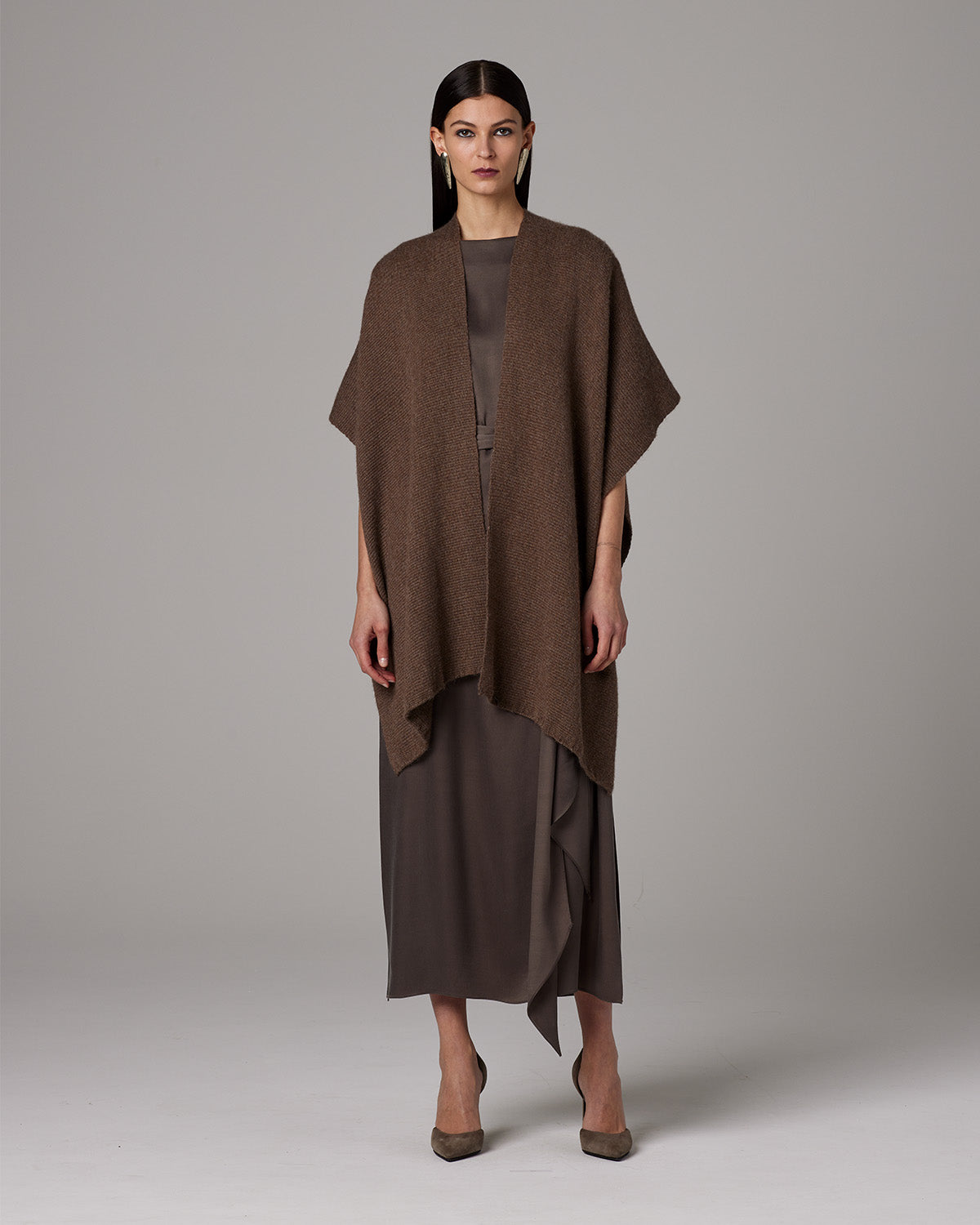 VOZ Solid Alpaca Duster