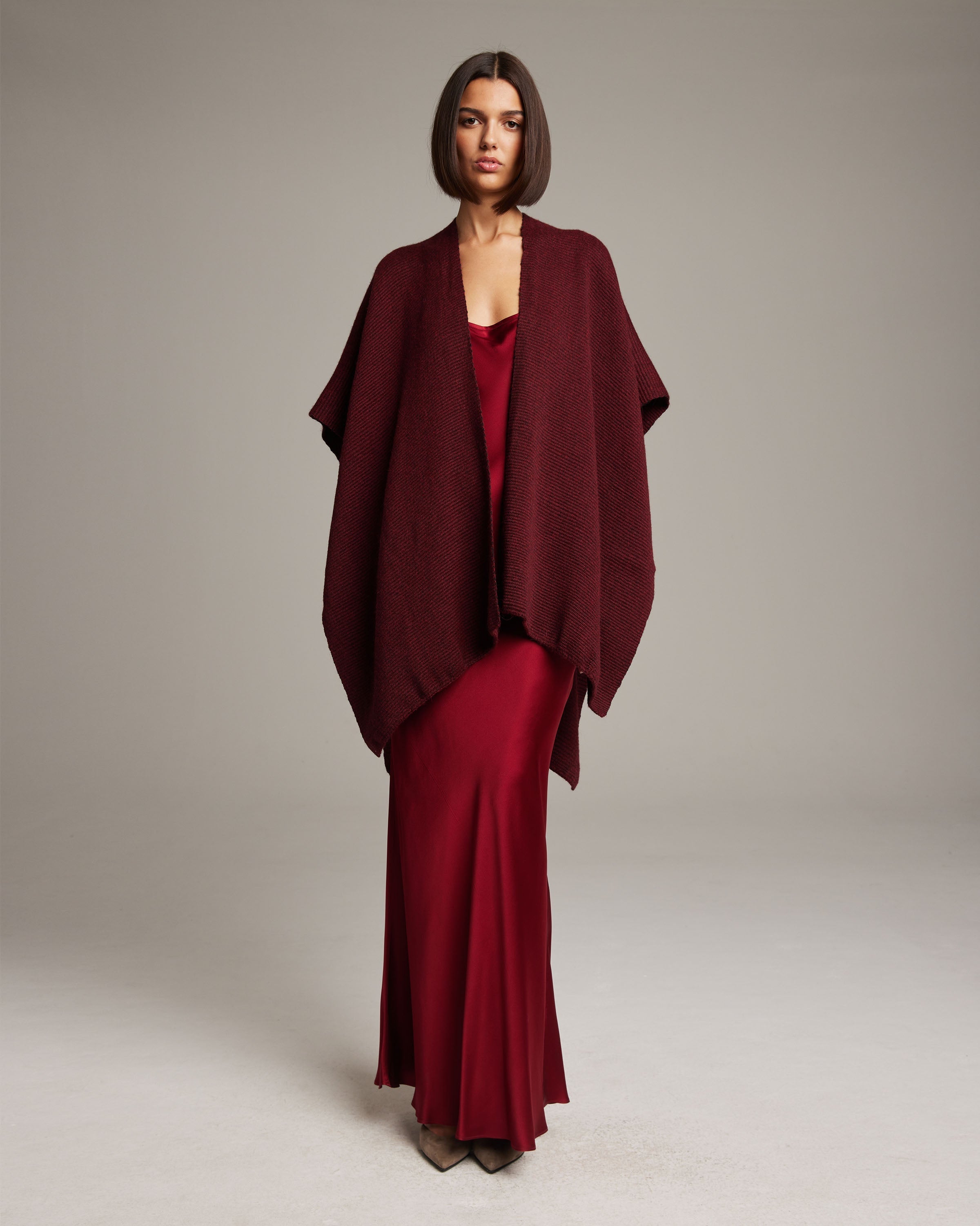 VOZ Solid Alpaca Duster