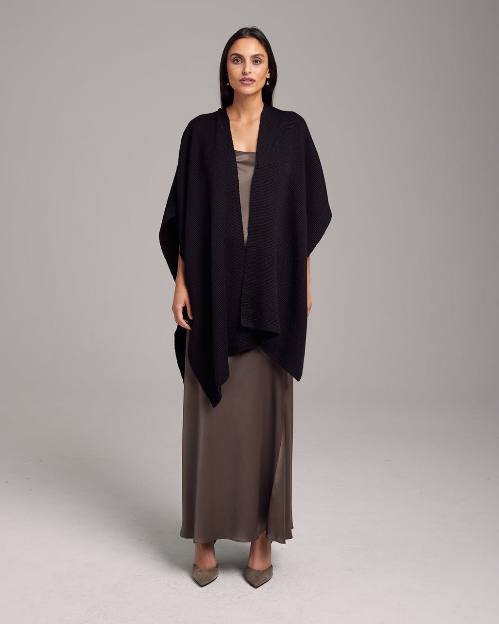 VOZ Solid Alpaca Duster