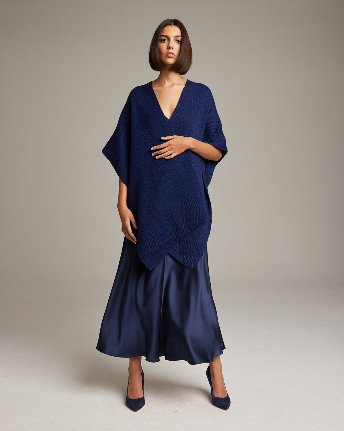 VOZ Solid Alpaca Duster