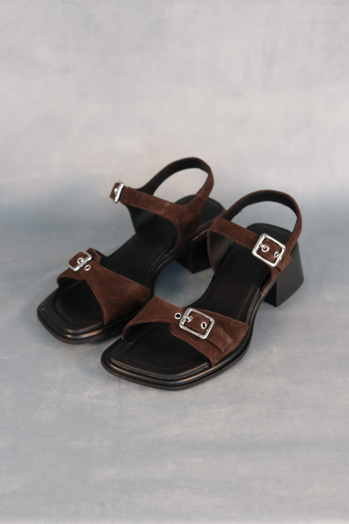Vagabond Ines Double Buckle Sandal - Java