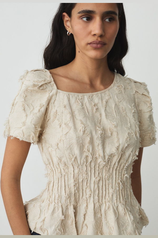 LAAGAM Vaiana Blouse - Ecru