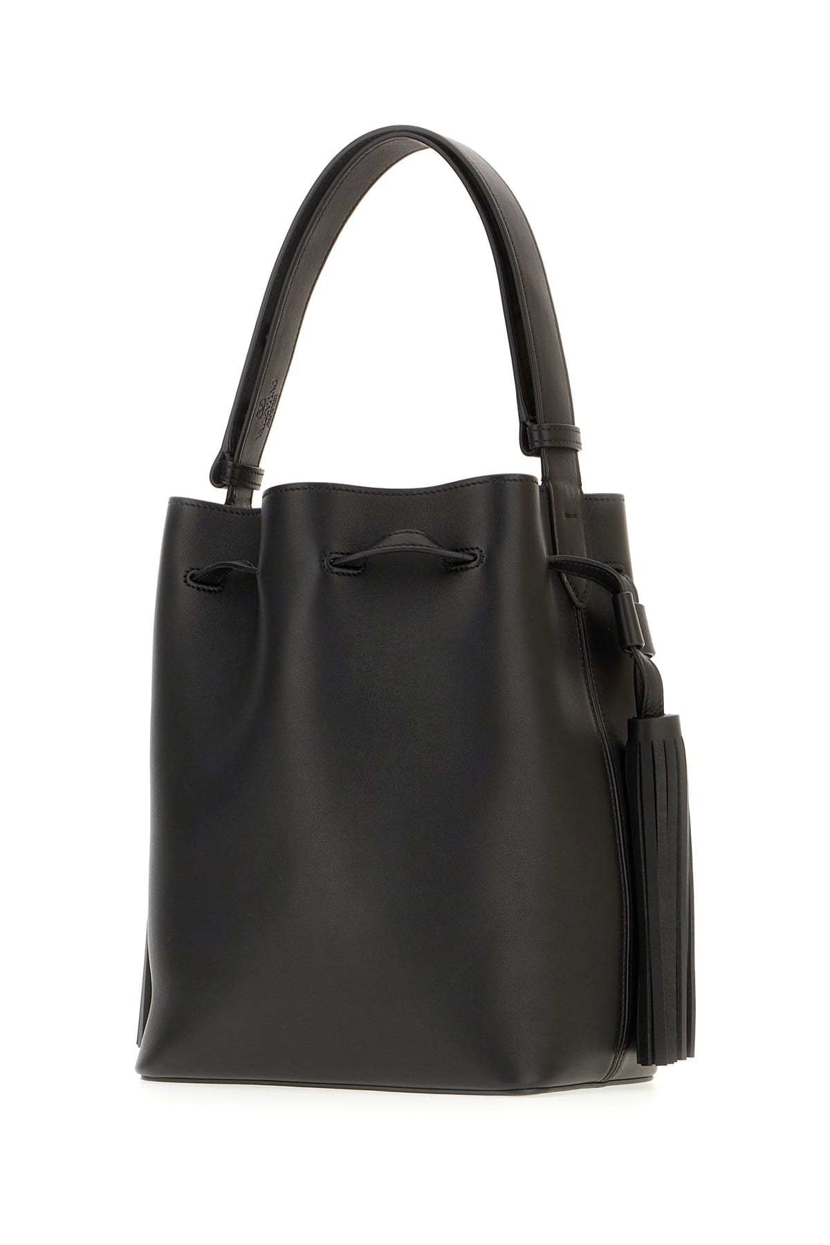 Valentino Garavani Leather Bucket Bag - Nero