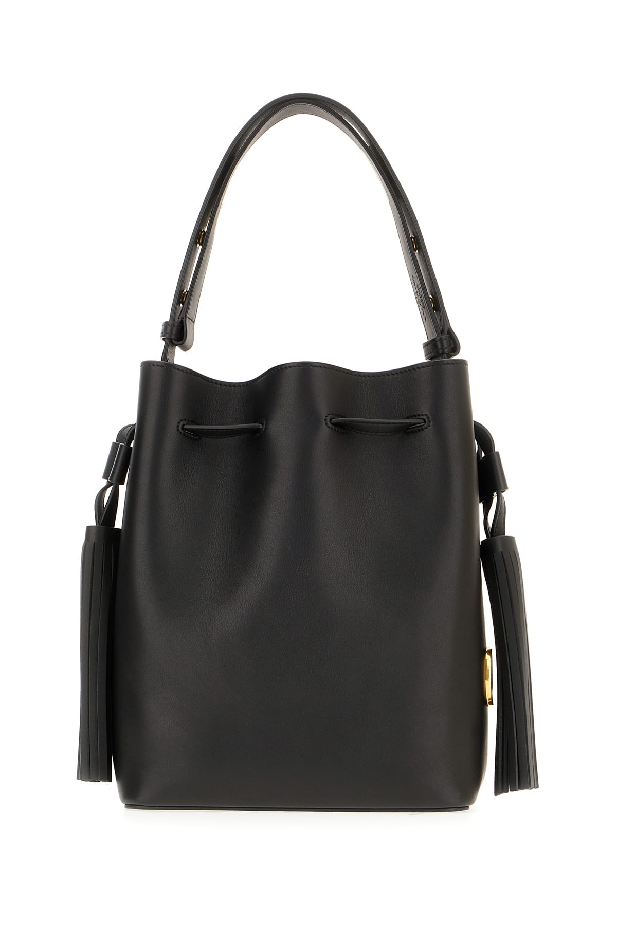 Valentino Garavani Leather Bucket Bag - Nero