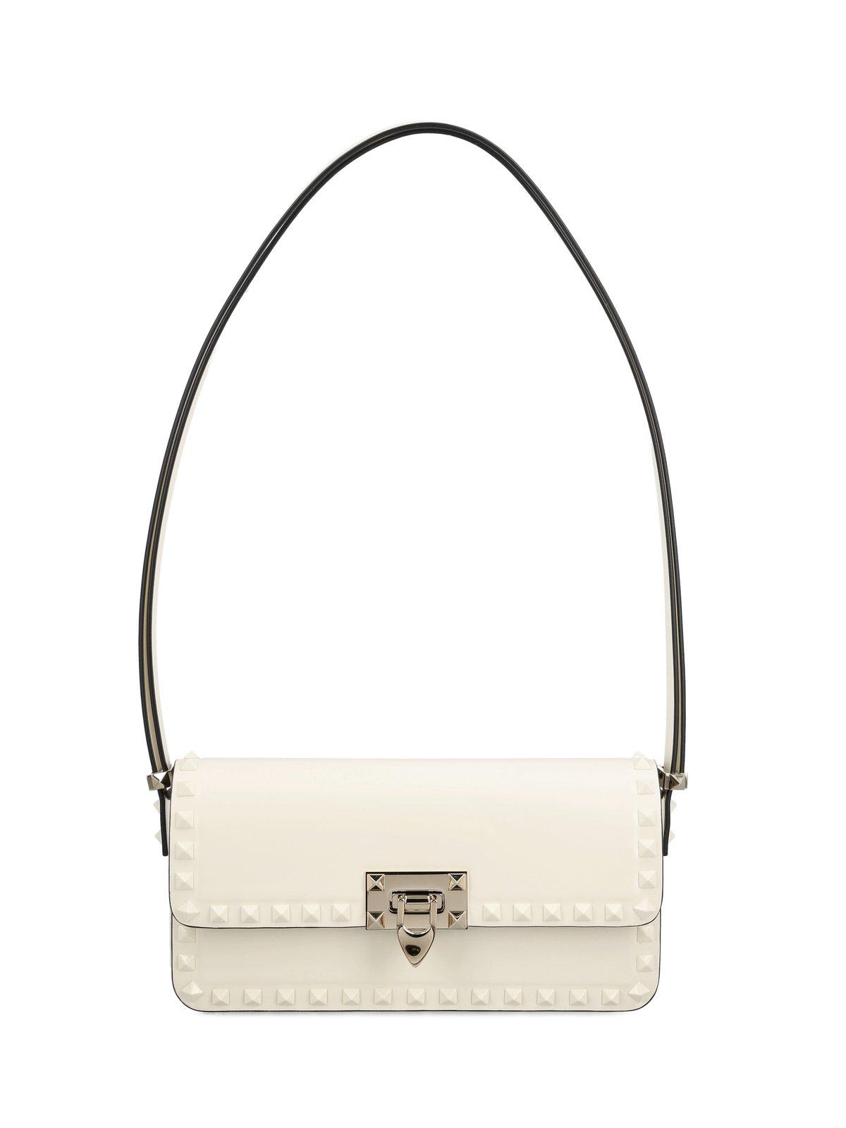 Valentino Garavani Rockstud23 E/W Foldover Top Shoulder Bag