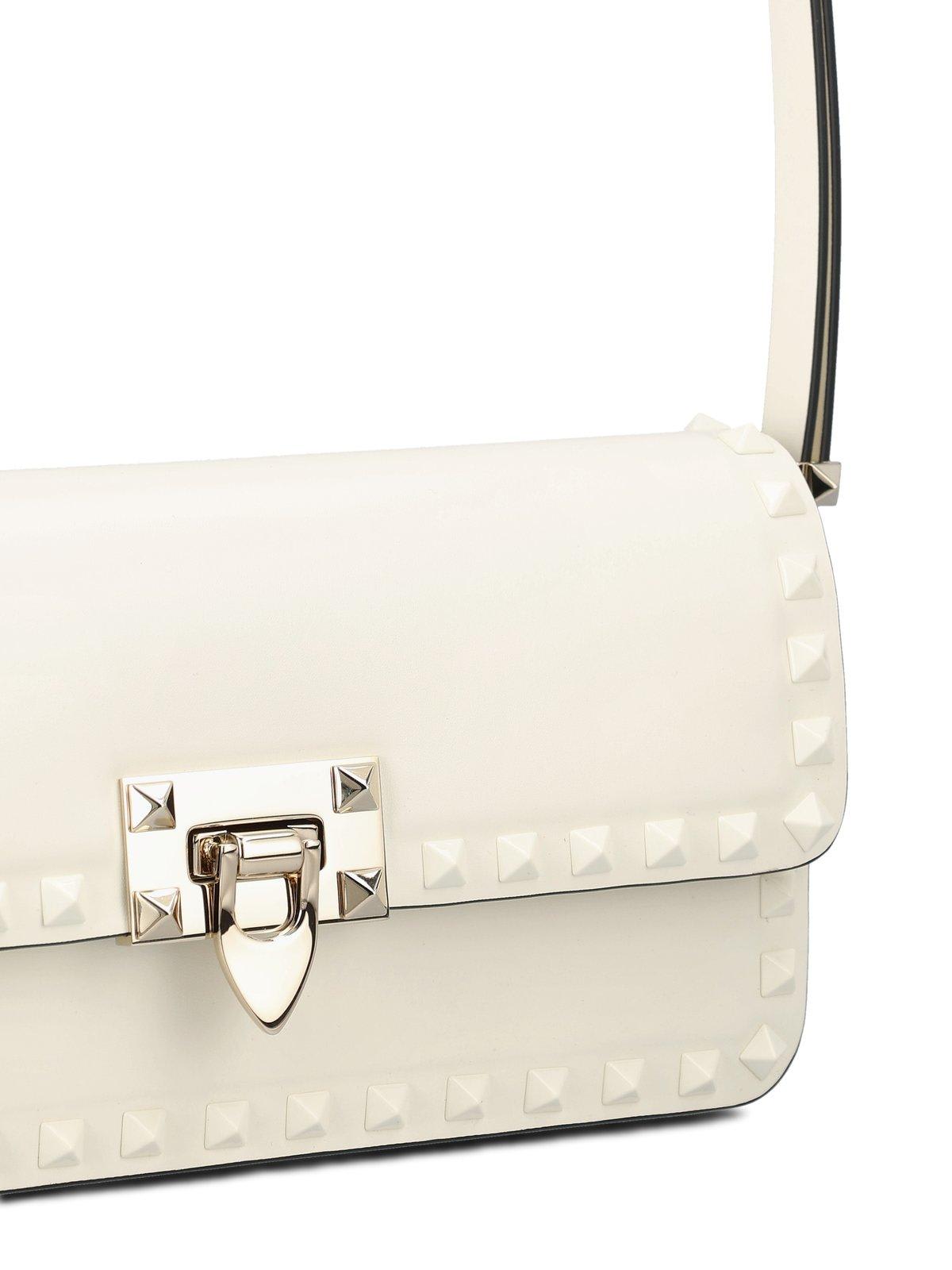 Valentino Garavani Rockstud23 E/W Foldover Top Shoulder Bag