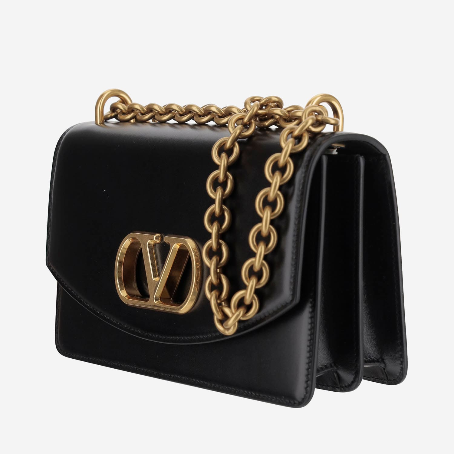 Valentino Garavani Vain Small Shoulder Bag - Black