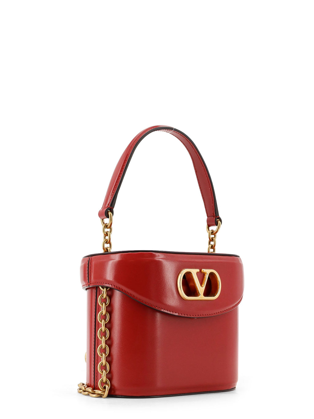 Valentino Garavani Vanity Bag Vain Shoulder Bag - Rosso V