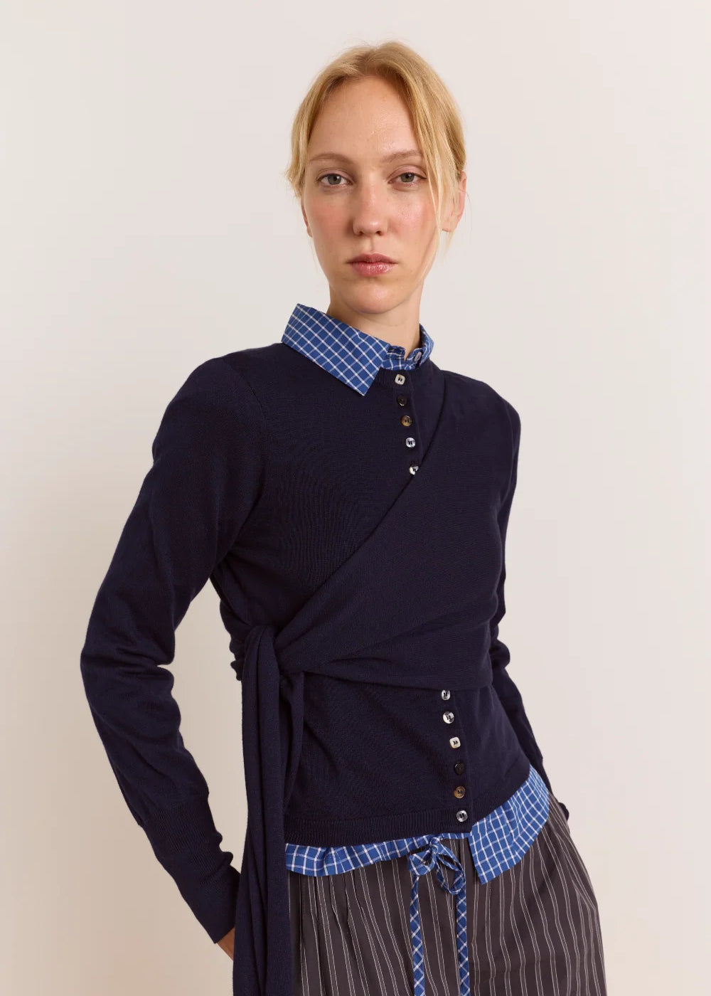 DAMSON MADDER Venna Wrap Cardigan