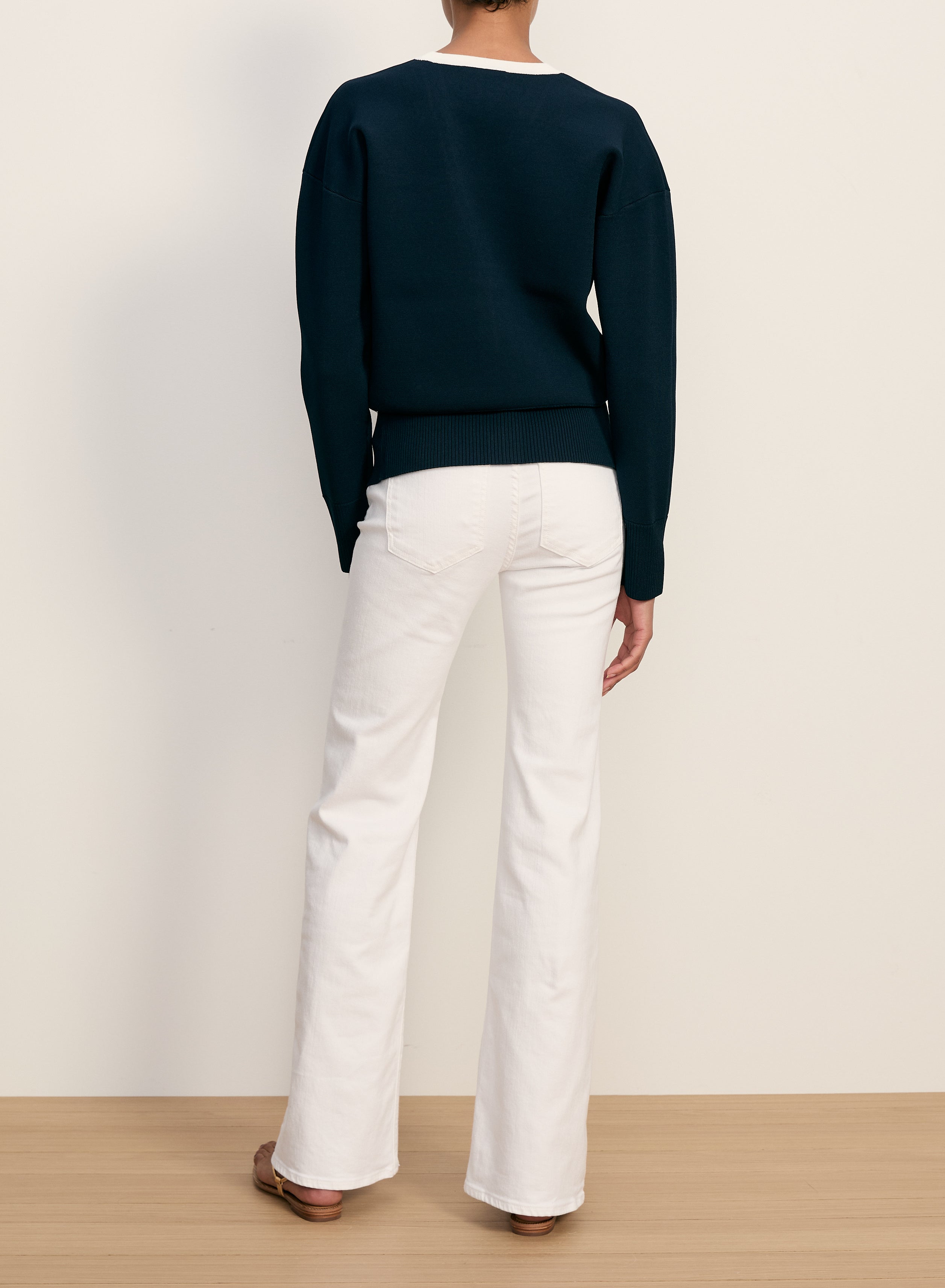 Veronica Beard Cillian Cardigan - Navy
