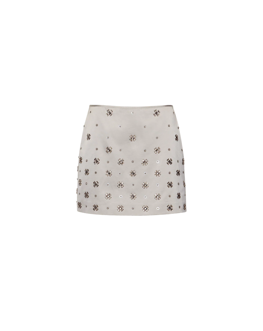 Veronica Beard Olenna Hand-Embroidered Skirt