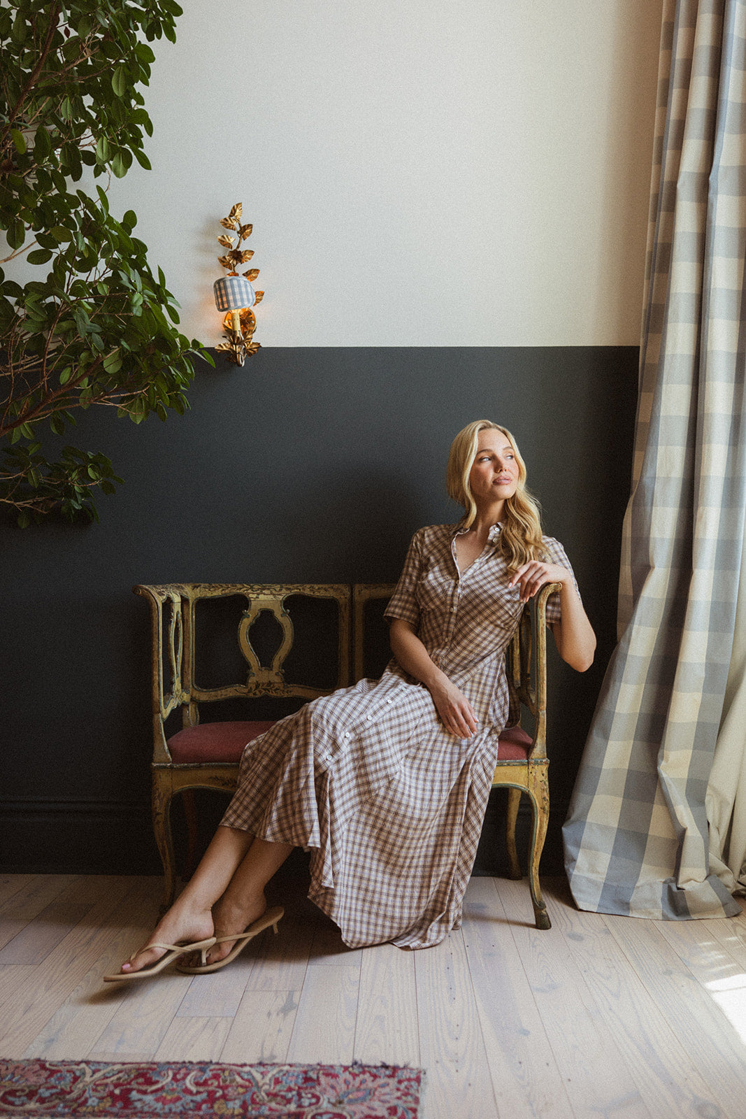Veronica Beard Perenna Dress - Elderberry Multi