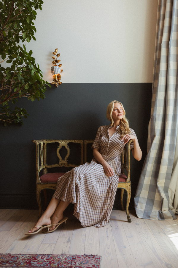 Veronica Beard Perenna Dress - Elderberry Multi