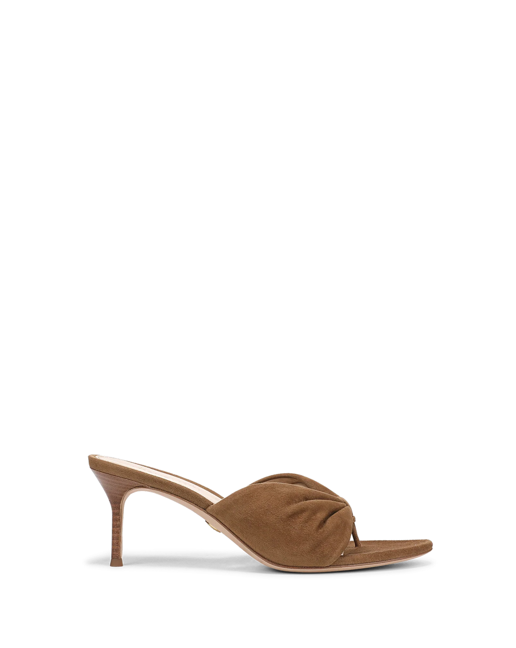 Veronica Beard Tullia Suede Mid-Heel Sandal
