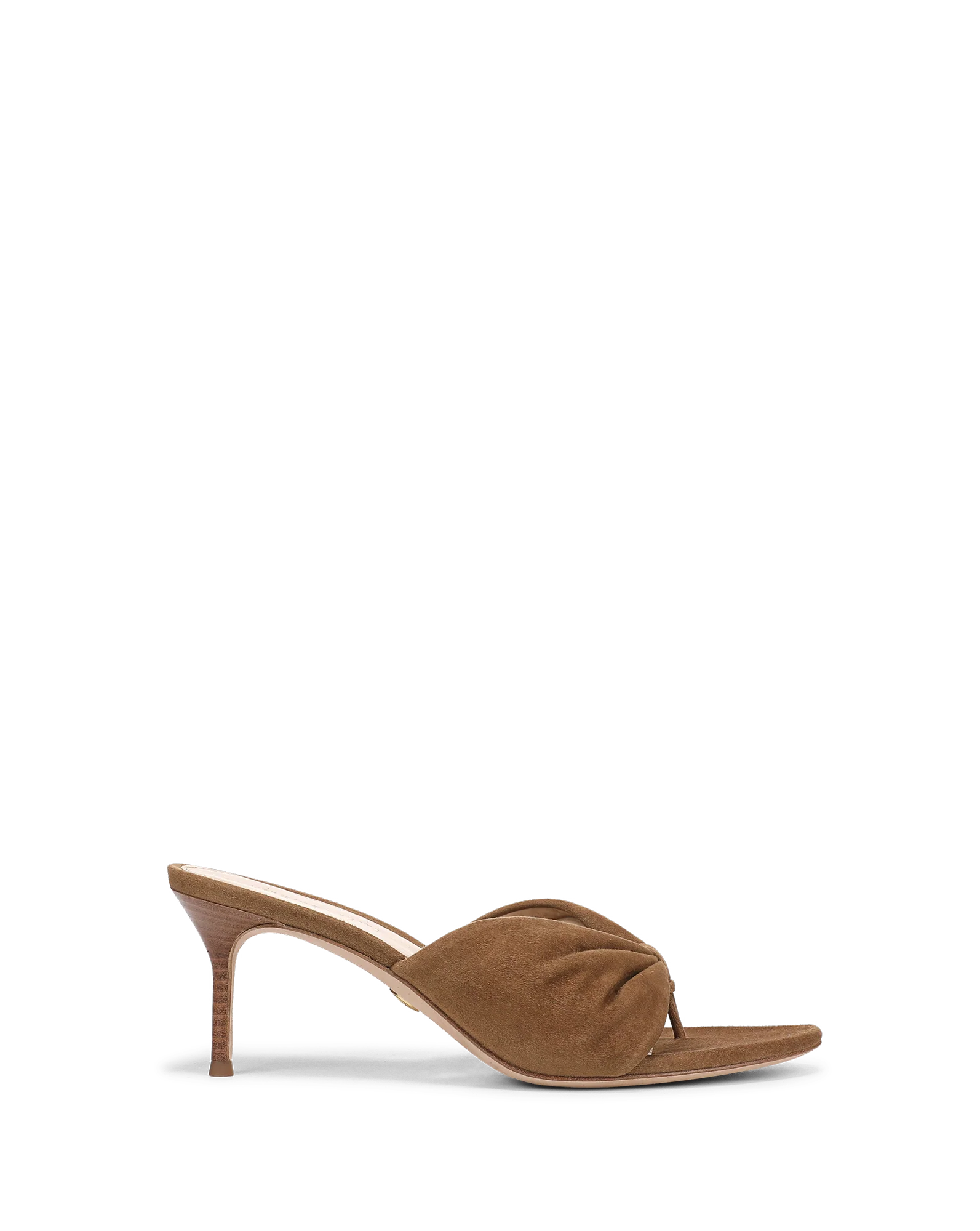 Veronica Beard Tullia Suede Mid-Heel Sandal