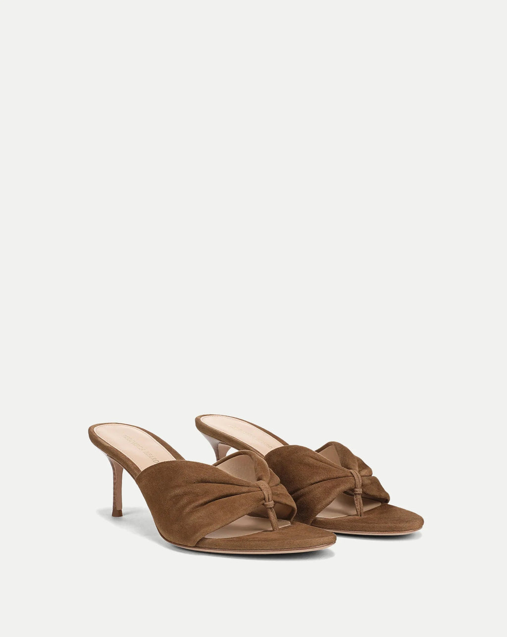 Veronica Beard Tullia Suede Mid-Heel Sandal
