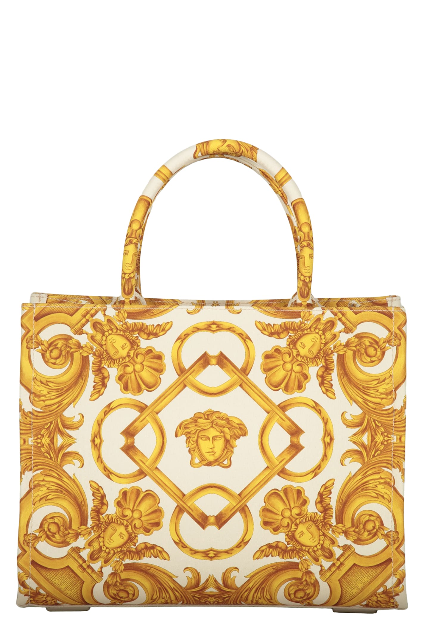 Versace Canvas Tote Bag - Ivory