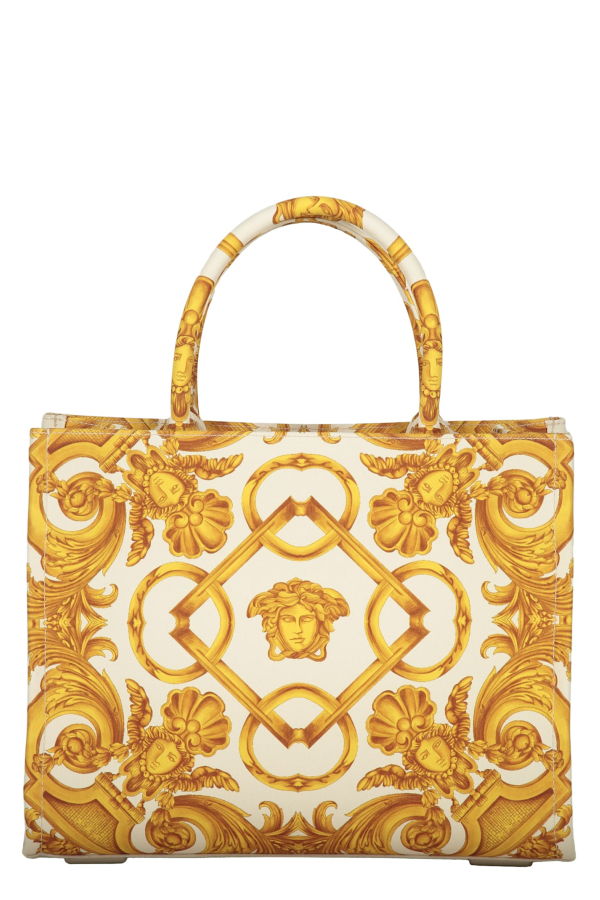 Versace Canvas Tote Bag - Ivory