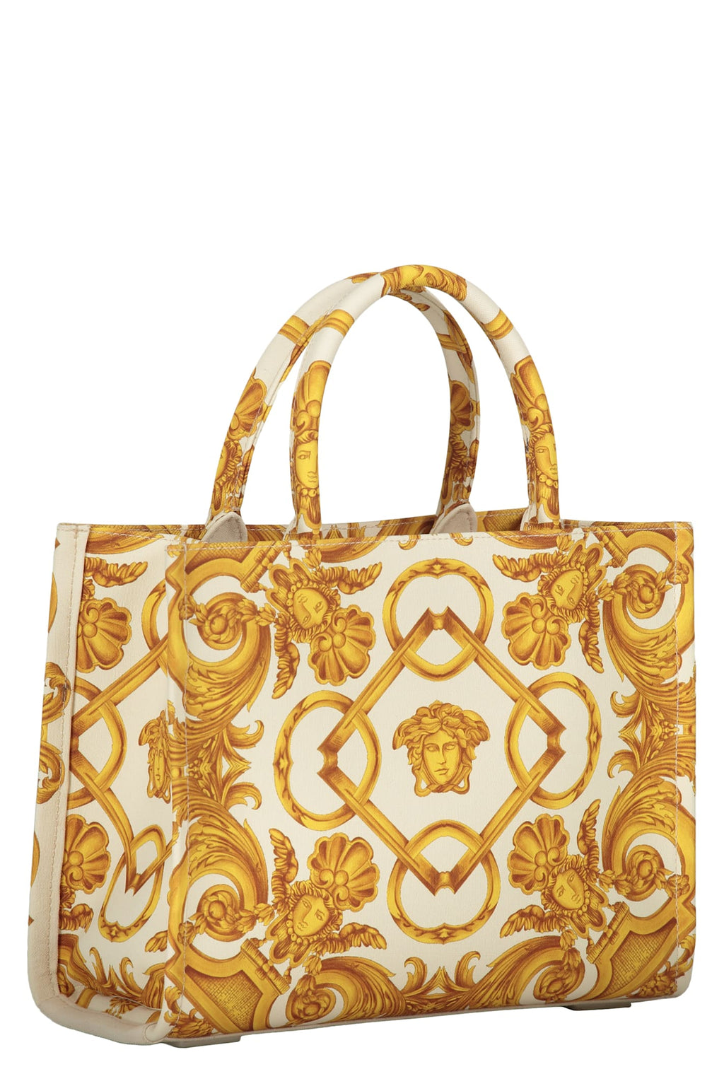 Versace Canvas Tote Bag - Ivory