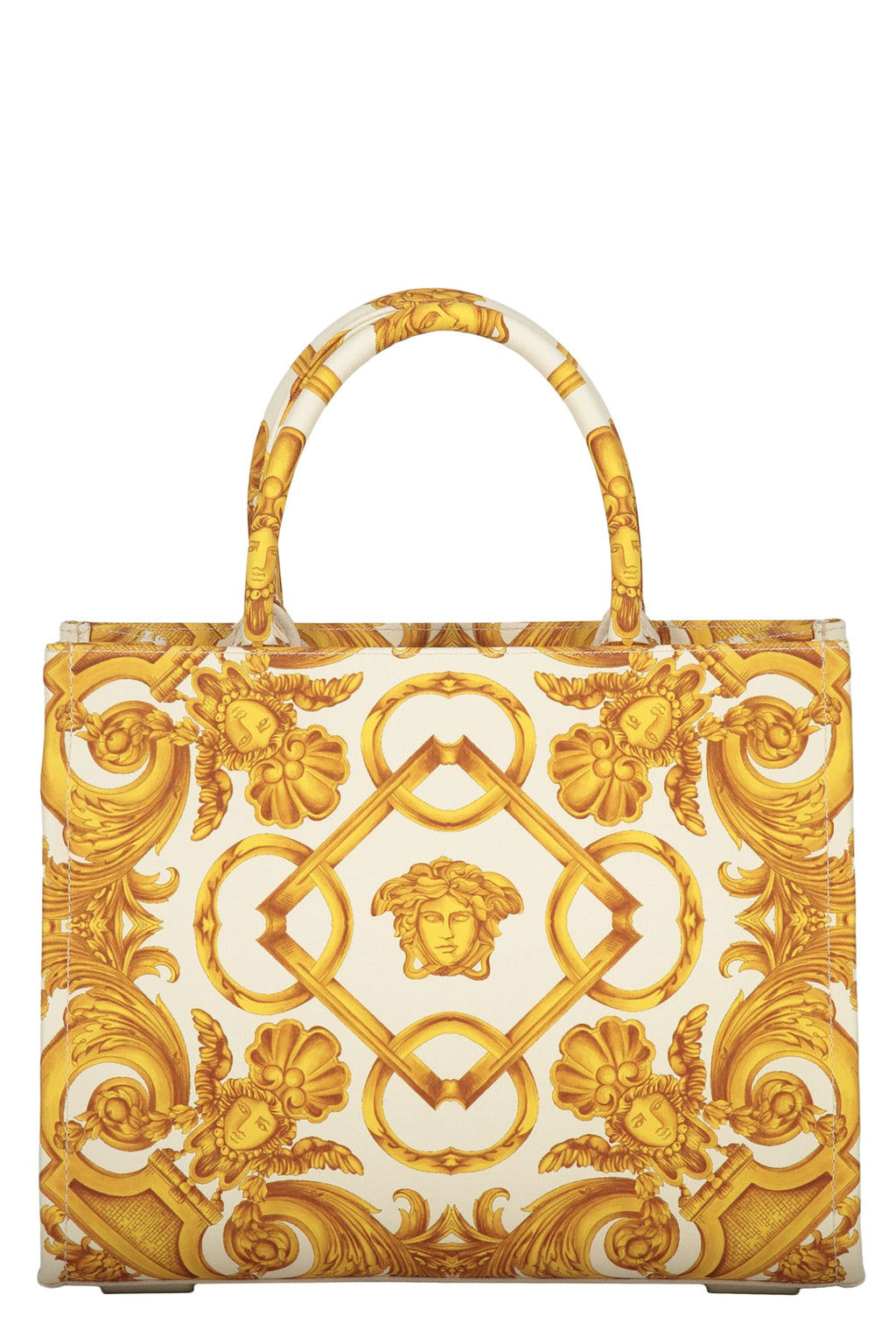 Versace Canvas Tote Bag - Ivory