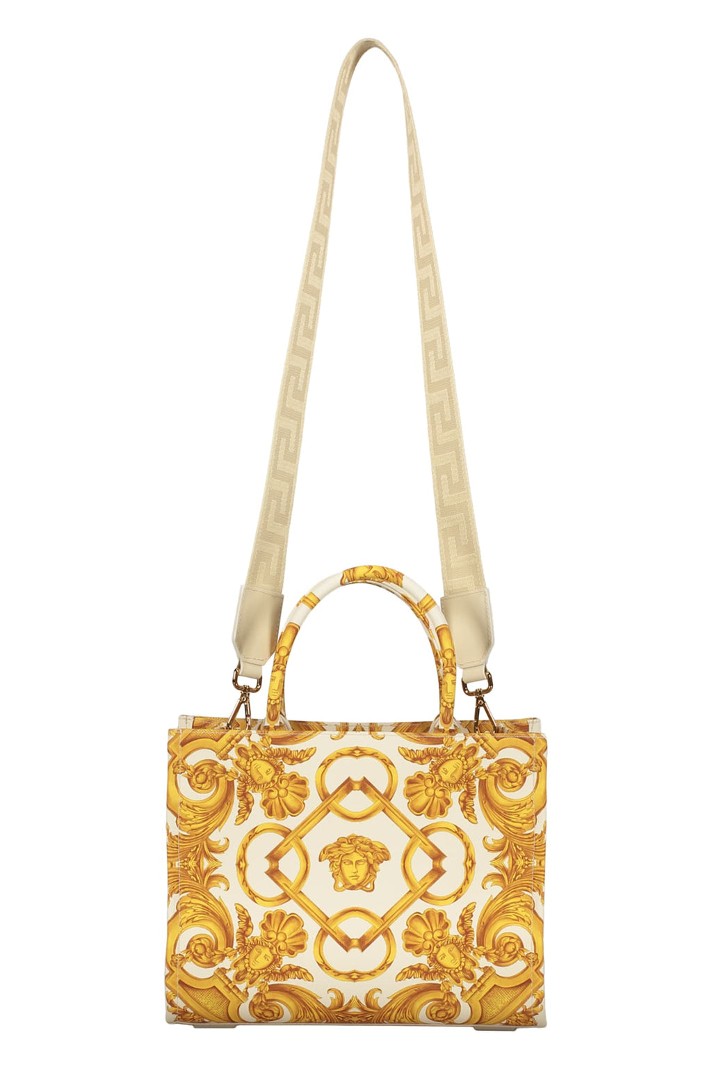 Versace Canvas Tote Bag - Ivory