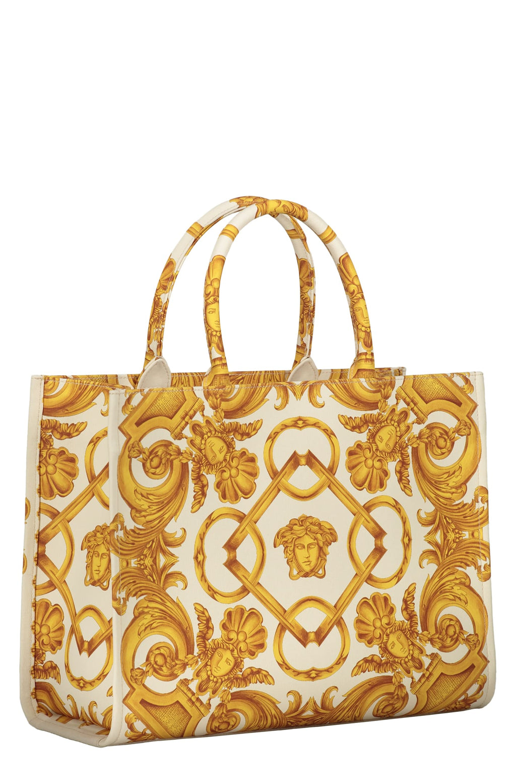Versace Canvas Tote Bag - Ivory