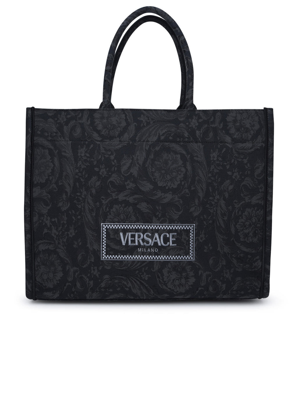 Versace Extra Large Tote Bag - Black