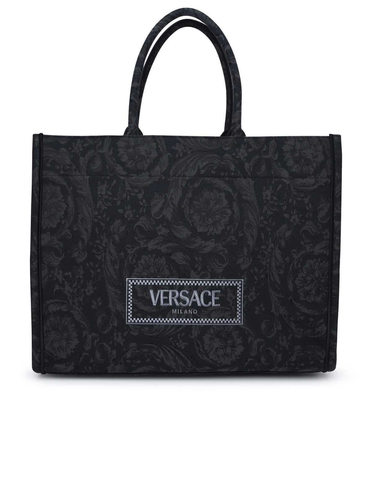 Versace Extra Large Tote Bag - Black