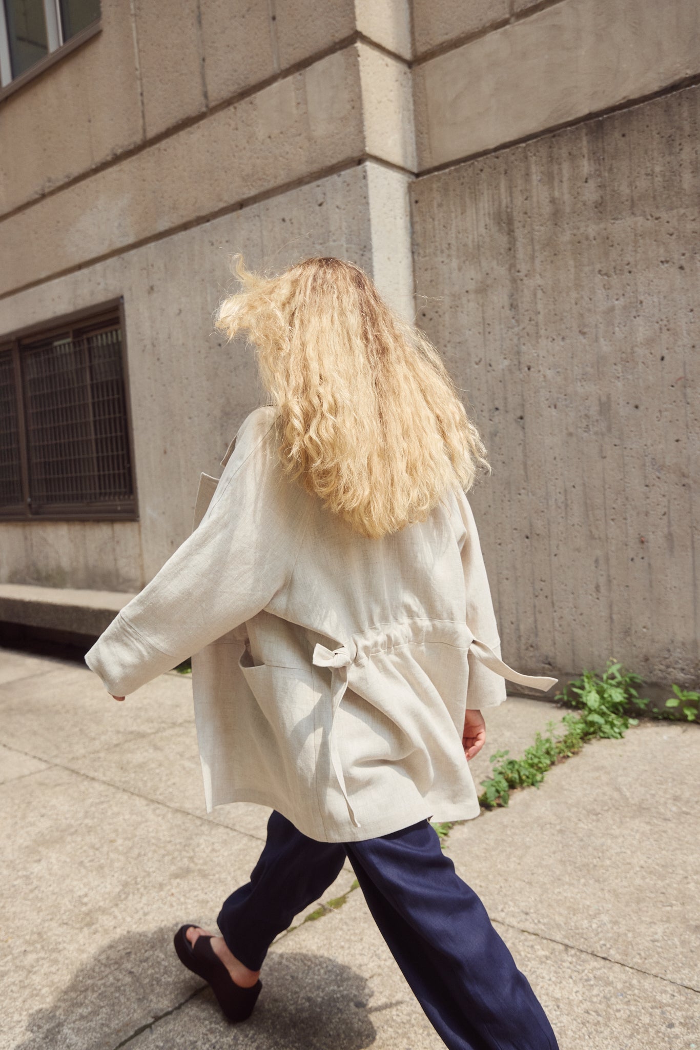 Eve Gravel Rick Trench Coat