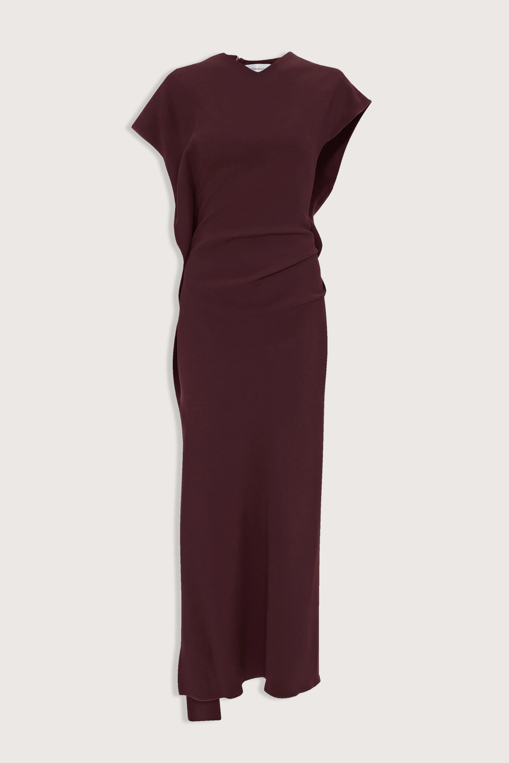 Victoria Beckham Victoria Fluid Cady Midi Dress - Cinnabar Red