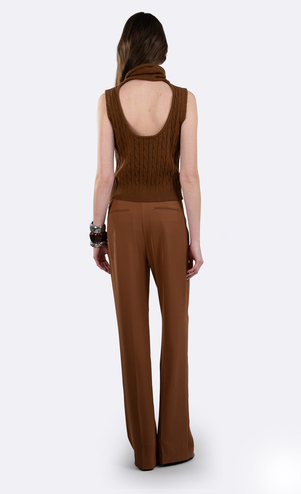 Nonchalant Label Victoria Trouser - Caramel
