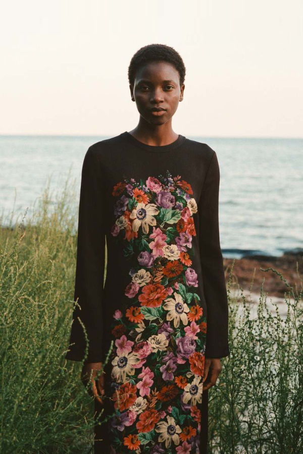 Sea NY Viktoria L/S Dress - Multi