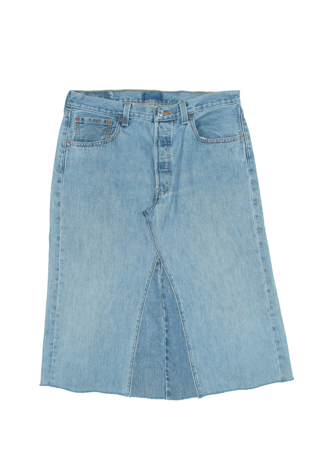 B Sides Reworked Skirt - Vintage Indigo