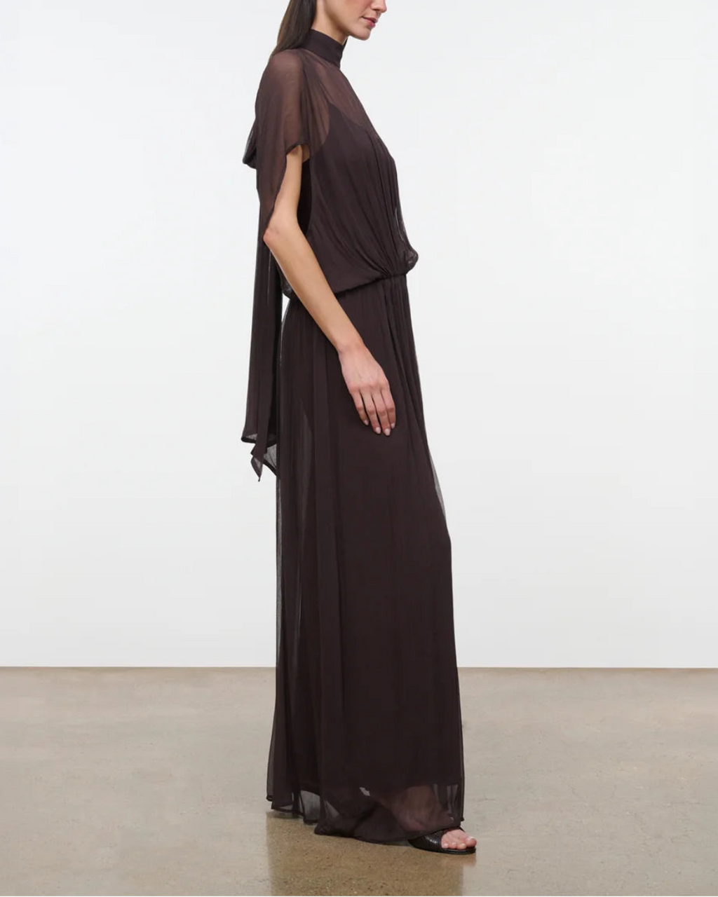 Staud Viviana Dress - Brown