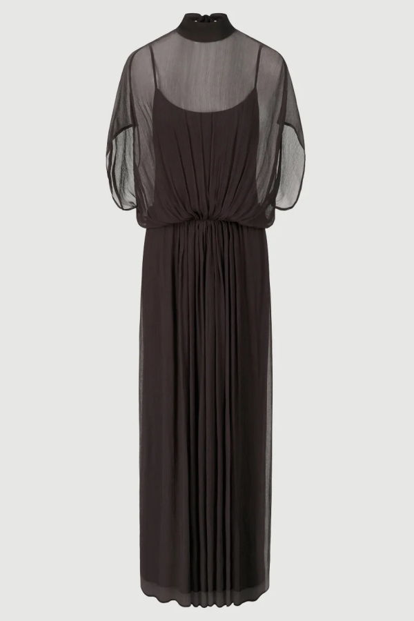 Staud Viviana Dress - Brown