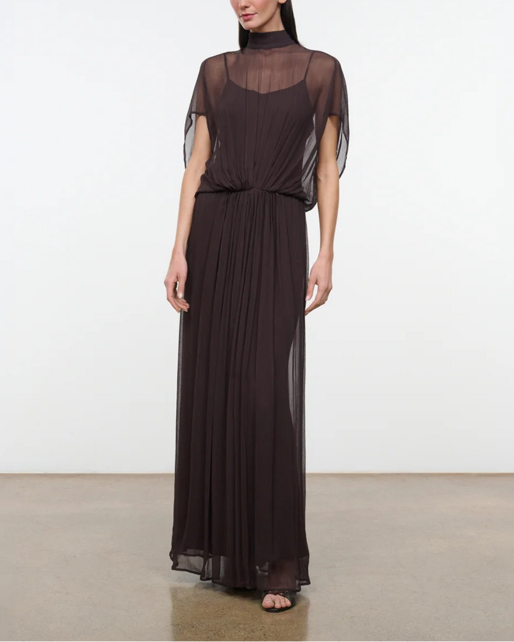 Staud Viviana Dress - Brown