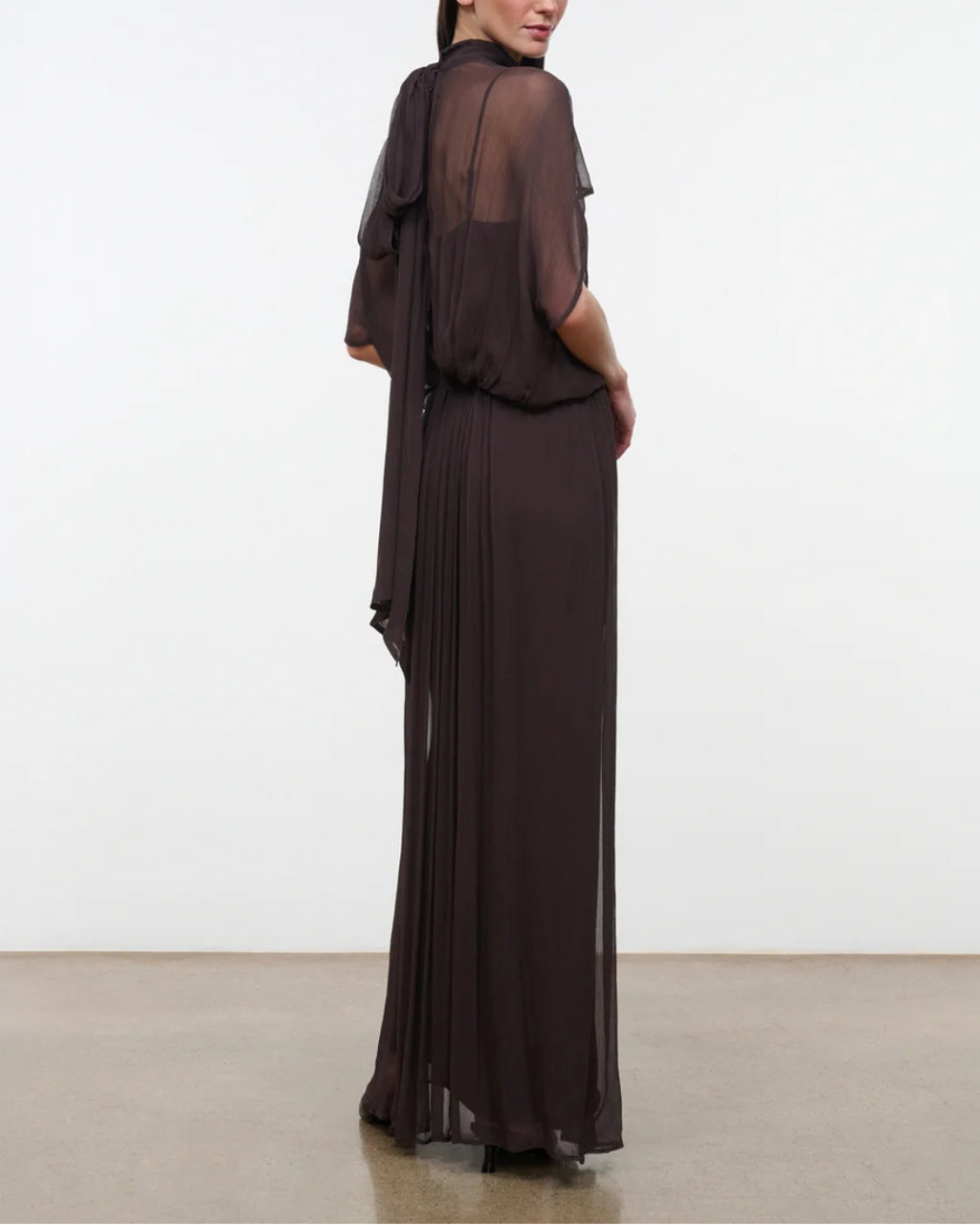 Staud Viviana Dress - Brown