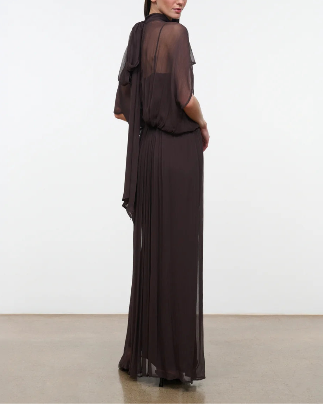 Staud Viviana Dress - Brown