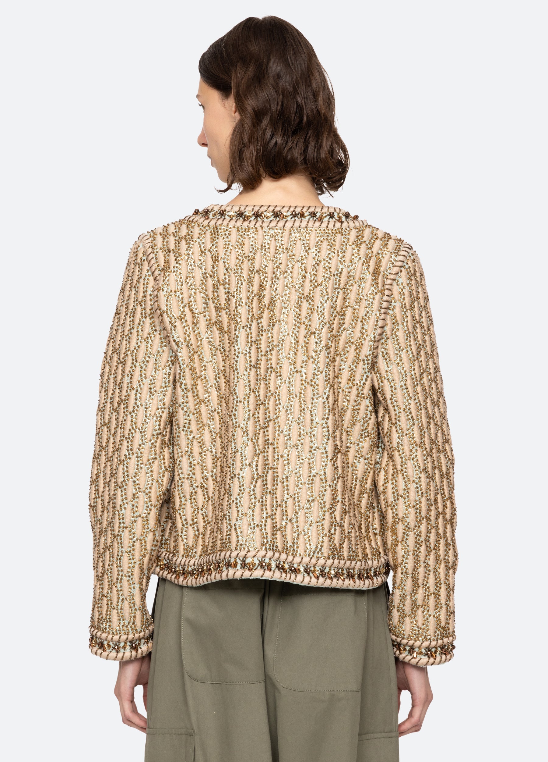 Sea NY Viviana Jacket - Gold