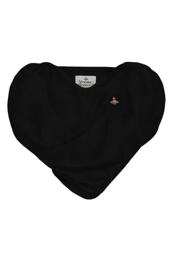 Vivienne Westwood Top Heart Top - Black