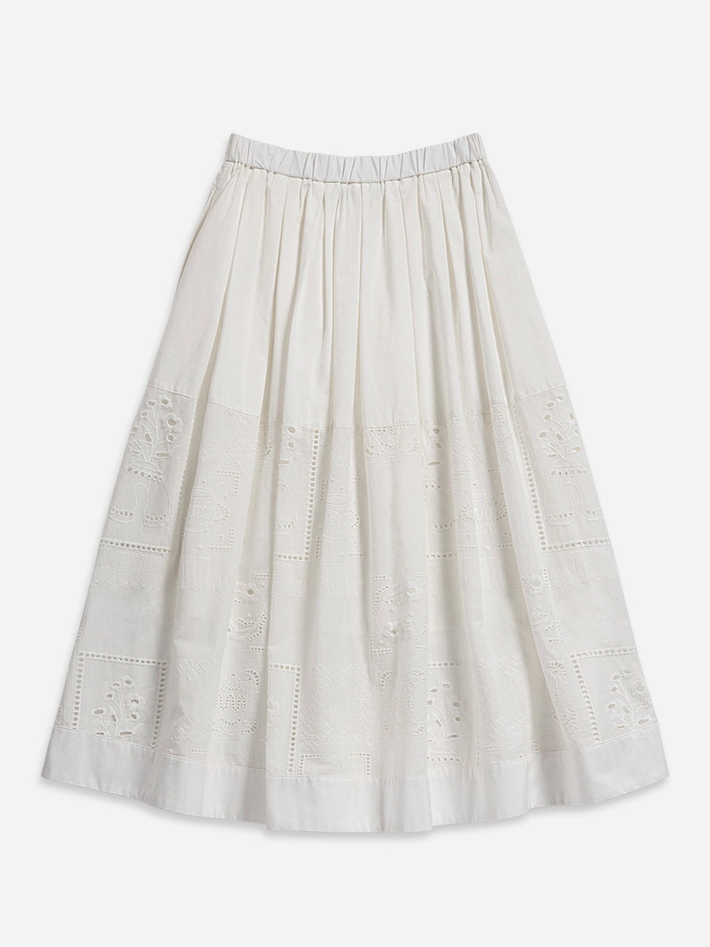 Future Classics Voluminous Oeuvres Skirt - Off White