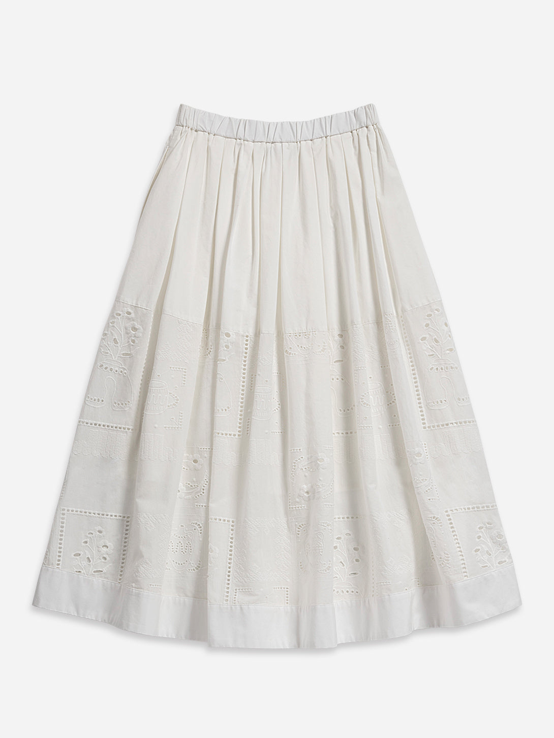 Future Classics Voluminous Oeuvres Skirt - Off White