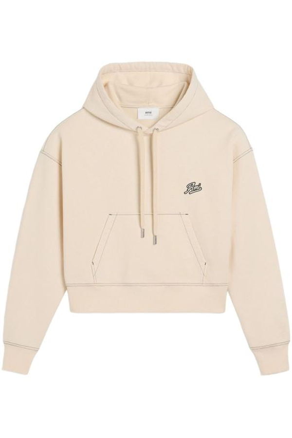 AMI Hoodie - White Creme
