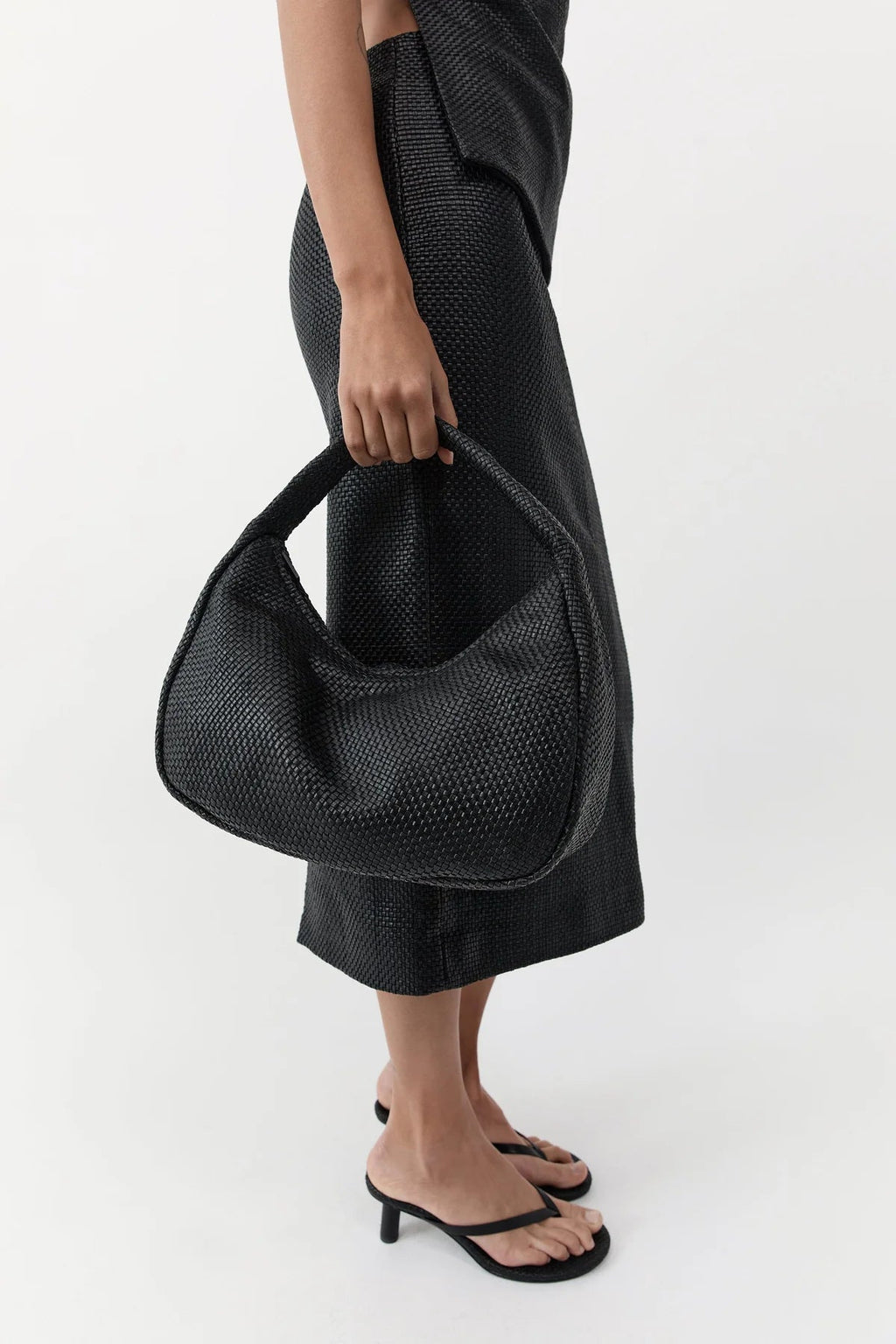St. Agni Woven Large Bon Bon Bag