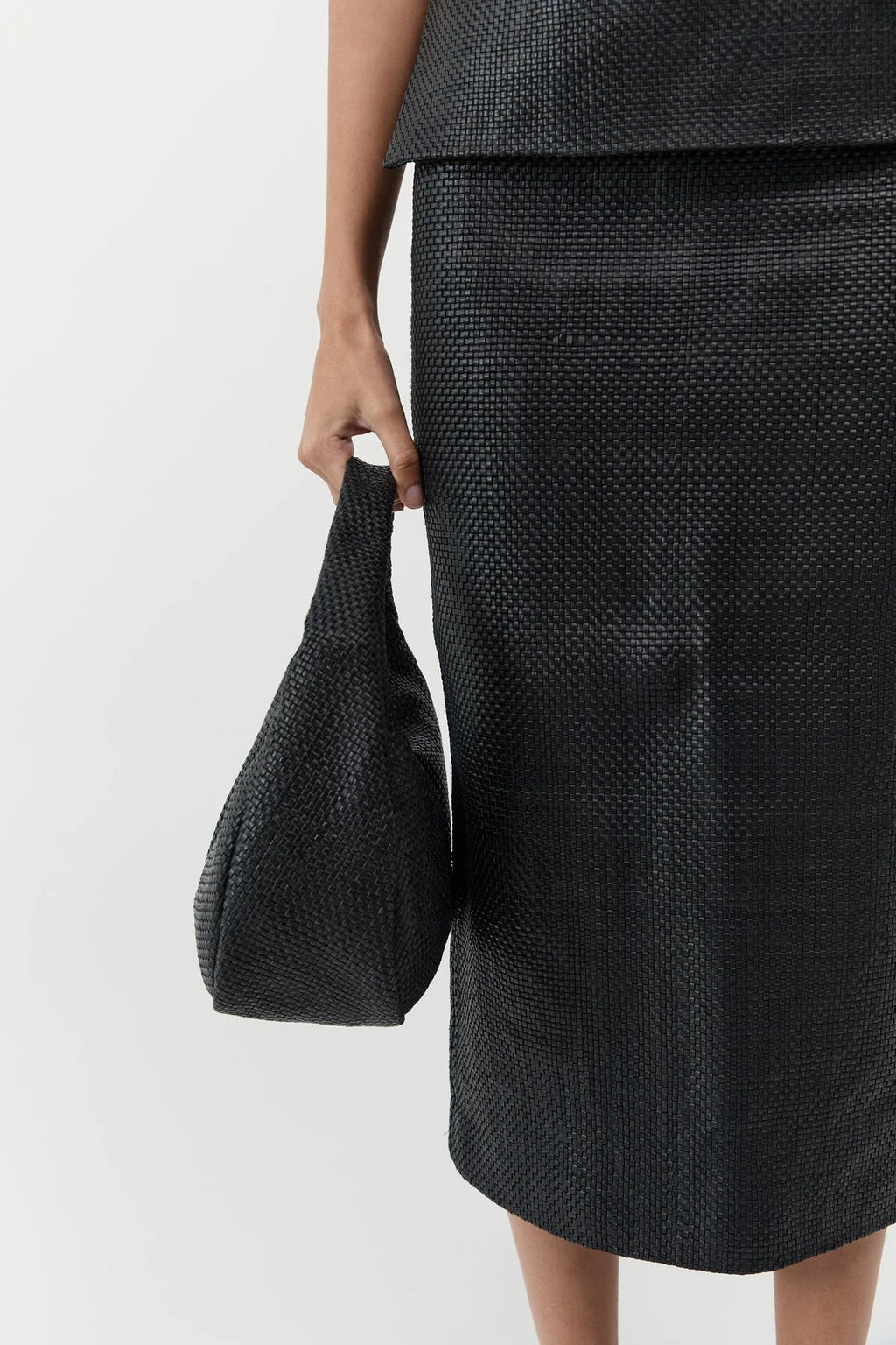 St. Agni Woven Large Bon Bon Bag